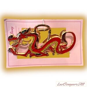 Disney Princess Mulan Mushu Figural Claw Hair Clip